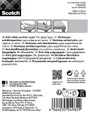 Lot de 12 ventouses anti-dérapante pour plateau en verre, SCOTCH, diam.10 mm