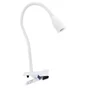 Lampe à pince, INSPIRE Gao, métal blanc