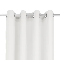 Rideau suzan white O 140x280 blanc