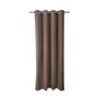 Rideau thermique occultant, RAGNAR Taupe TRENCH 3 INSPIRE, l.140 x H.280 cm