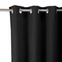 Rideau thermique, RAGNAR INSPIRE, l.140 x H.280 cm, noir