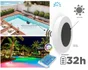 Décoration solaire et rechargeable Papaya30 800 Lumen marron