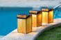 Lampe solaire et rechargeable USB Okinawa 900 Lumen bambou NEWGARDEN