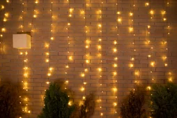 Rideau lumineux extérieur LED 400 ampoules blanc chaud 400 Lumen Luceo NEWGARDEN