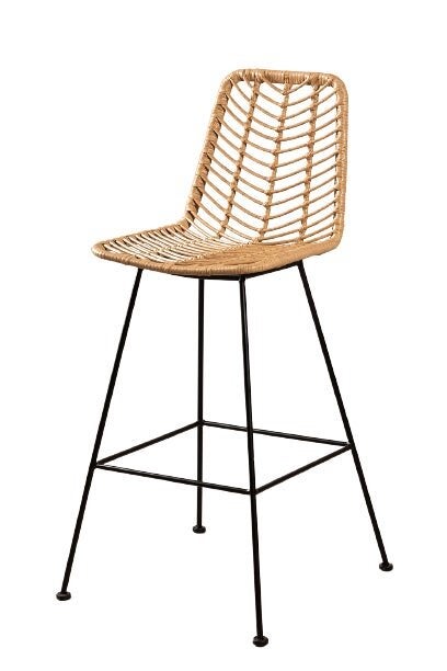 Tabouret de bar Havana, marron H.110 cm