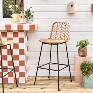Tabouret de bar Havana, marron H.110 cm