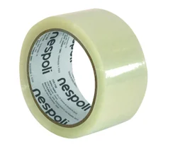 Ruban adhésif d'emballage NESPOLI, transparent, 50 mm x 66 m