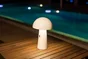 Lampe de table rechargeable, NEWGARDEN Shitake, 200 lumens, blanc