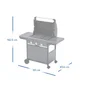 Barbecue gaz select 3 LX Plus, Camping gaz