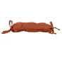 Galette de chaise Luck polycoton, 40x40cm, lava 3 terracotta, Inspire