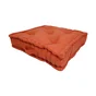 Coussin de sol Luck, orange l.40 x L.40 cm INSPIRE