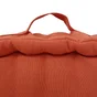 Coussin de sol Luck, orange l.40 x L.40 cm INSPIRE