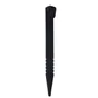 Lot de 12 piquets à planter ECOFIRST pvc noir, H.26.5 x L.5 cm
