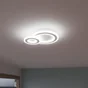 Plafonnier led, 3600 lumens, variation de blancs, Kaoli 2 ronds, INSPIRE D.34 cm