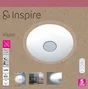 Plafonnier VIZZINI, led, rond, CCT/dimmable, diam.76c, blanc, Inspire