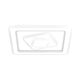 Plafonnier Kaoli led, 5400 lumens, variation de blancs, carré 35x35 cm, INSPIRE