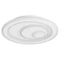 Plafonnier Kaoli led, 5400 lumens, variation de blancs, 3 ronds, D.35 cm, INSPIRE