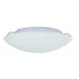 Plafonnier en verre depoli module led, INSPIRE Vicky, diam.25 cm