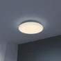 Plafonnier salle de bain, Madyled diam.25 cm, 1450 lumens, IP44, blanc