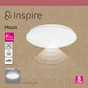 Plafonnier MOON, led, détection sensor, diam.25 cm, blanc, Inspire