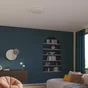 Plafonnier led intégrée design, variations de blancs, INSPIRE Lilly, diam.50 cm