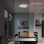 Plafonnier led Emingo, 13500 lumens, variation de blancs, diam.48 cm, INSPIRE