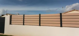 Poteau aluminium CLEA,  H.230cm