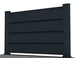 Embase pour poteau aluminium CLEA 45x90 cm