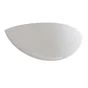 Applique plâtre Sestrière, E27, blanc, Inspire