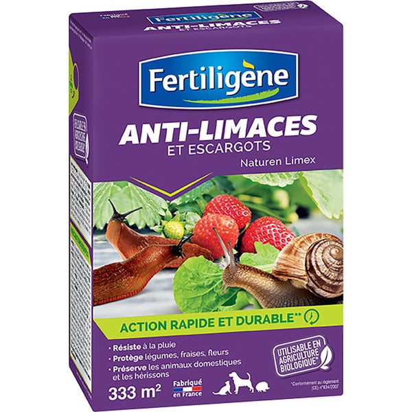 Insecticide granulé anti limace, FERTILIGENE, 1 kg