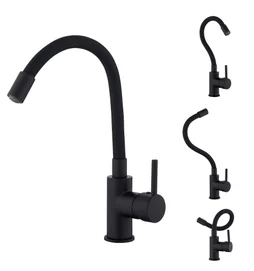 Mitigeur lavabo noir mat, EDOUARD ROUSSEAU Ilo memoire de forme L