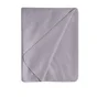 Plaid Basic, gris l.120 x L.160 cm INSPIRE