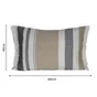 Coussin INSPIRE Billy, l.60 x H.40 cm, beige