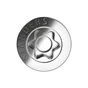 Lot de 150 vis acier tête fraisée STANDERS, diamètre 4 mm x longueur 40 mm