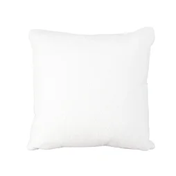 Coussin charly 50x50 blanc inspire