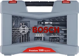 Coffret de perçage et de vissage multimatériaux 100 pièces, BOSCH