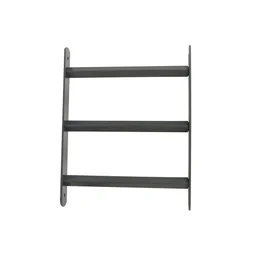 Grille télescopique, AFBAT, 3 barreaux de 55 à 103 cm gris anthracite