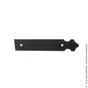 Contre penture en aluminium, FESTONNE, 39 x 2 x 515 mm