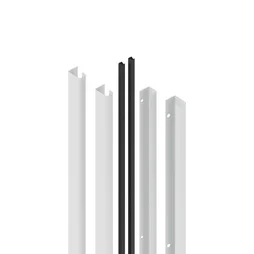 Lot de 4 poignées INSPIRE pour 2 portes coulissantes Evo'm H.230,4 cm blanc