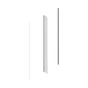Lot de 4 poignées INSPIRE pour 2 portes coulissantes Evo'm H.230,4 cm blanc
