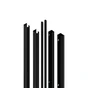 Lot de 4 poignées INSPIRE pour 2 portes coulissantes Evo'm H.230,4 cm noir