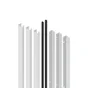 Lot de 6 poignées INSPIRE pour 3 portes coulissantes Evo'm H.230,4 cm blanc