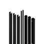 Lot de 6 poignées INSPIRE pour 3 portes coulissantes Evo'm H.230,4 cm noir