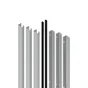 Lot de 6 poignées INSPIRE pour 3 portes coulissantes Evo'm H.230,4 cm gris