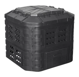 Composteur 600 l plastique recyclé GEOLIA