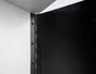 Charnière pour porte en bois, HETTICH, 32 x 1200 mm, noir