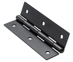 Charnière en acier pour meuble, HETTICH, L.100 x l.50 mm, noir