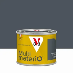 Peinture extérieure bois, fer, plastique V33 anthracite mat 125ml