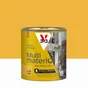 Peinture multimateriaux exterieure Multimaterio V33 miel satine 0.5 l