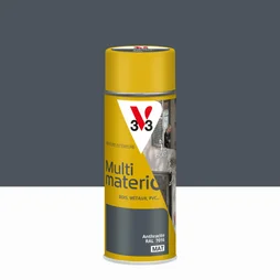 Bombe de peinture Multimaterio V33 anthracite mat 400 ml